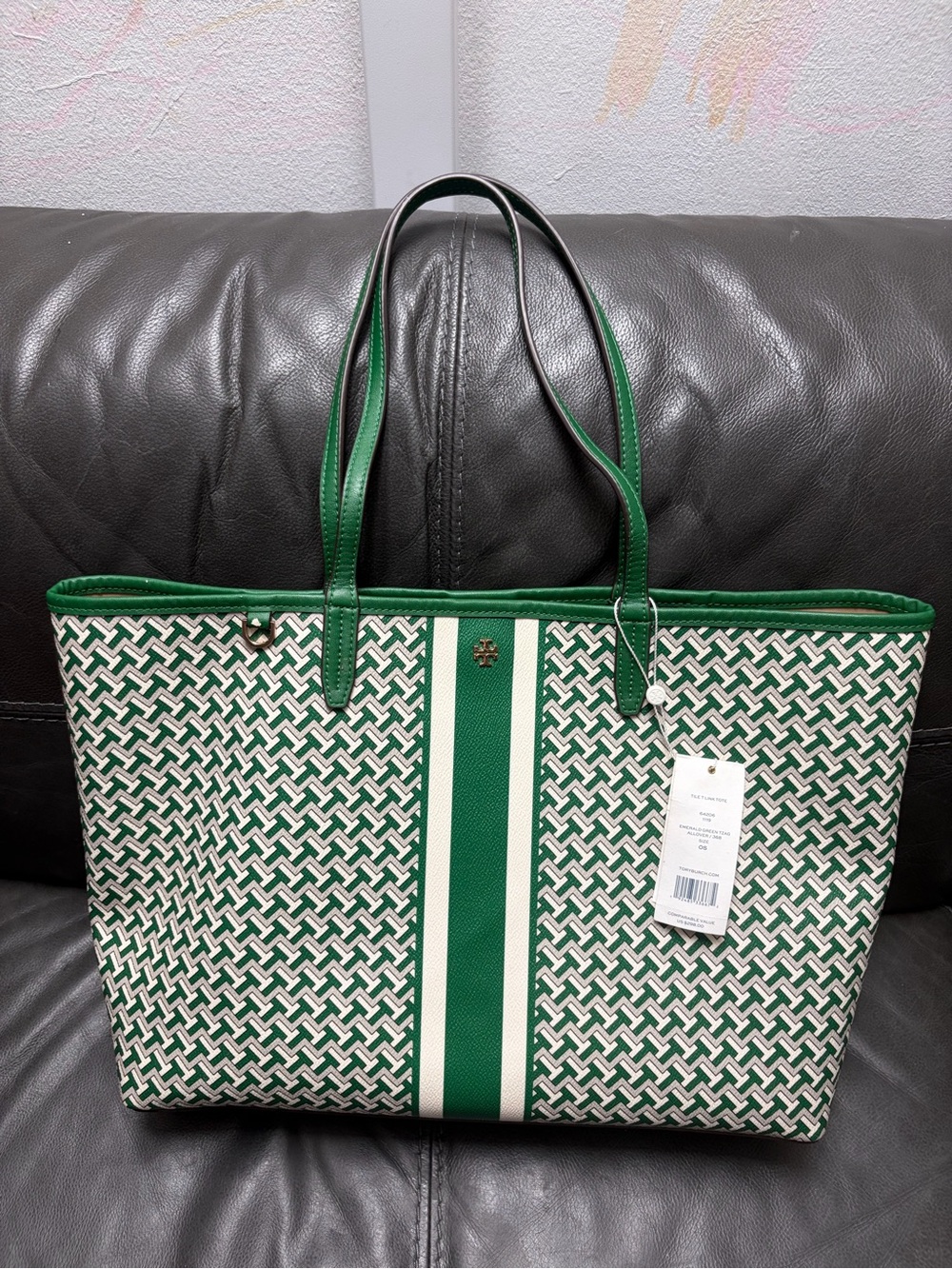Tory Burch Tile Link Tote